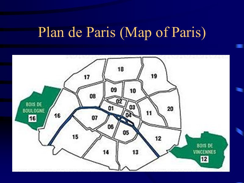 Plan de Paris (Map of Paris)